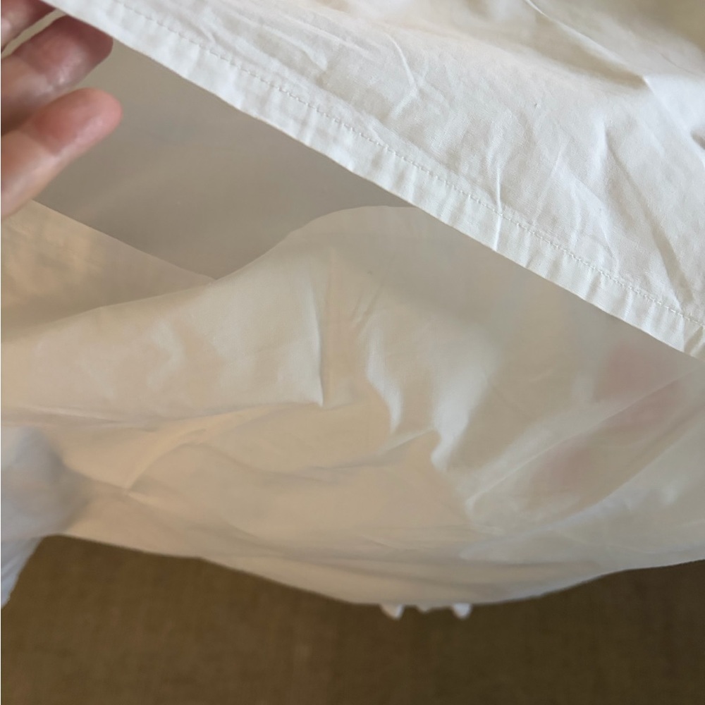 Vintage Tommy Hilfiger White Floral Embroidered Pillow shams - Picture 6 of 14